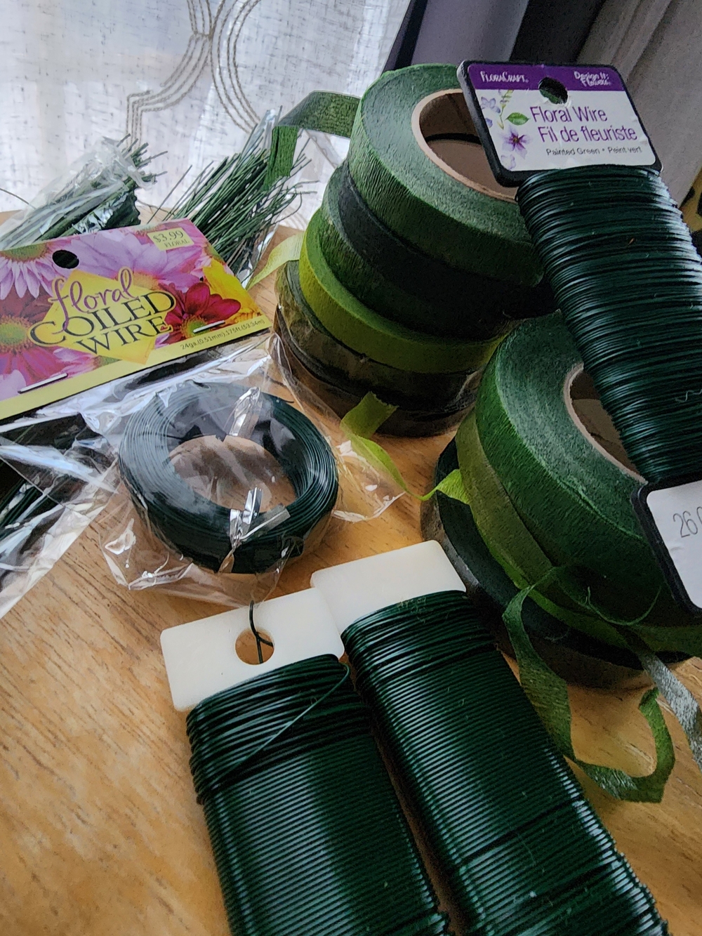 Floral Wire and Tape Set